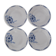 Lot 4 flat plates of st amand