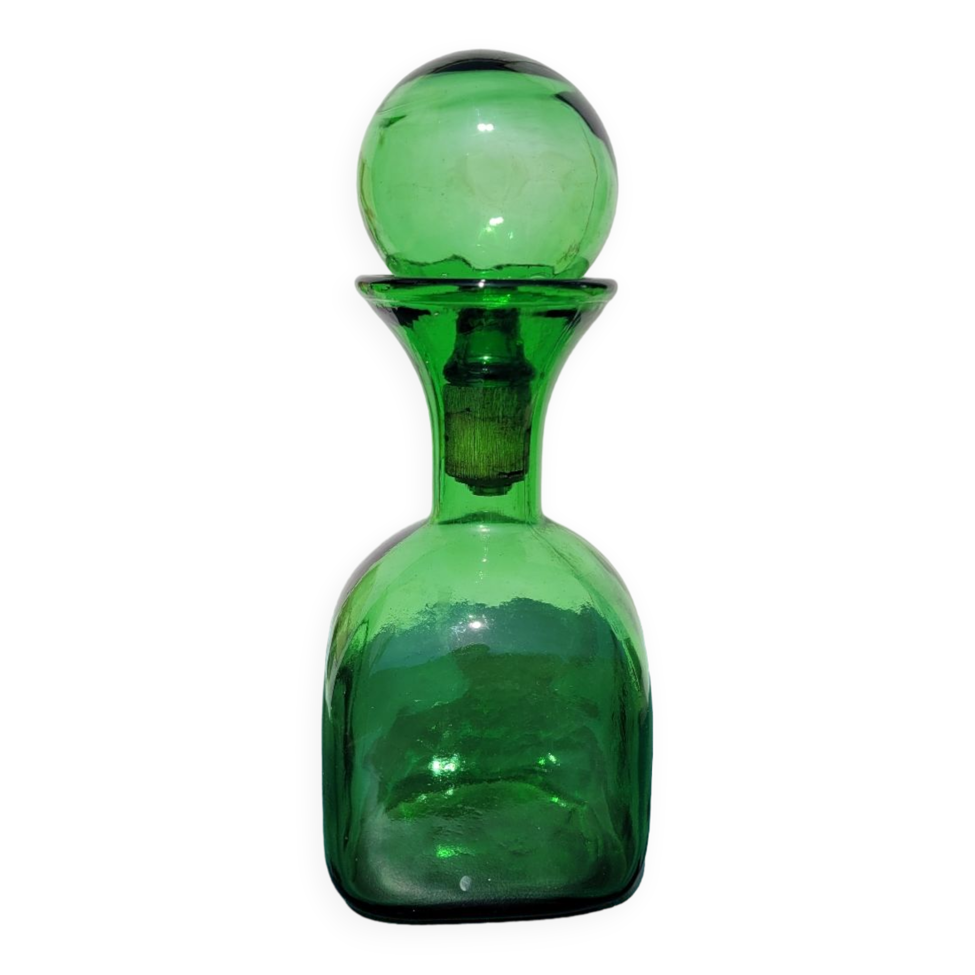 Vintage glass decanter