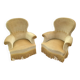 Bergere armchairs