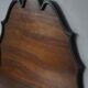 20th-century Art Deco storage bench in walnut, by a Danish cabinetmaker.