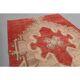 1970s Turkish Hand-Knotted Wool Cotton Red Runner Rug 104x260