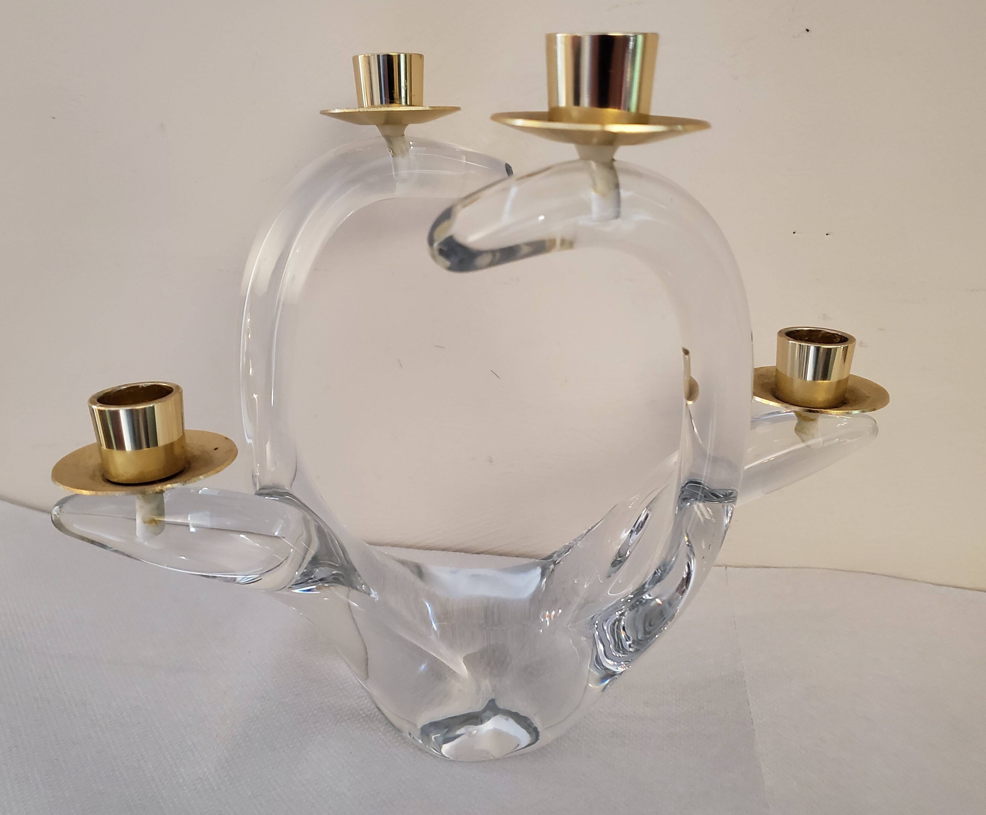 Chandelier 4 crystal branches