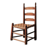 Low chair in Shaker style, United States, circa 1900