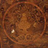 20th century Dutch inlaid trumeau