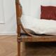 Vintage rattan bed from the 50s and 60s