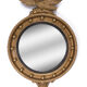 Golden Ball Convex Mirror with Eagle, England, 1960s