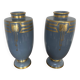 Paire de vases Art Déco signé Pinon Heuzé