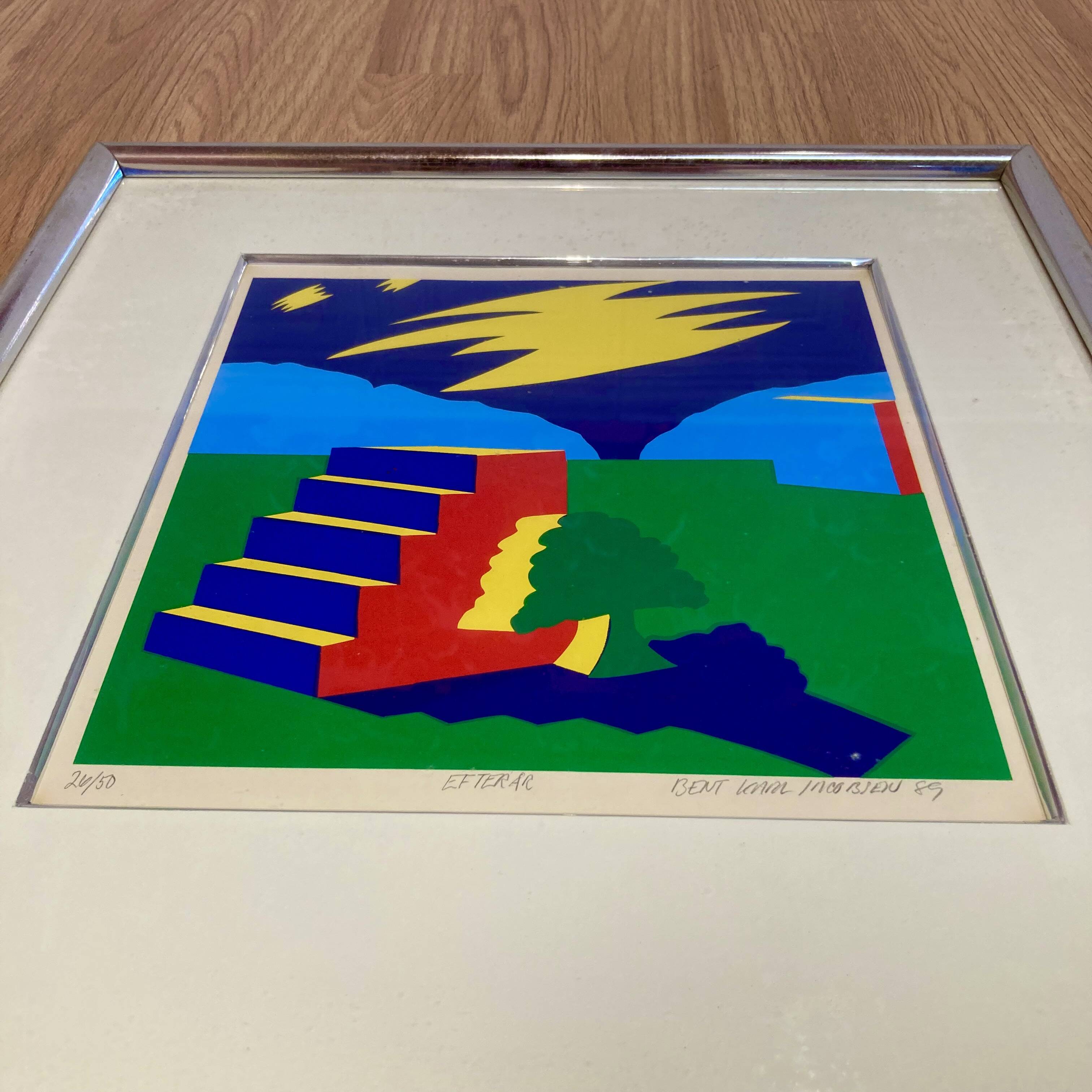 Lithographie Bent Karl Jakobsen