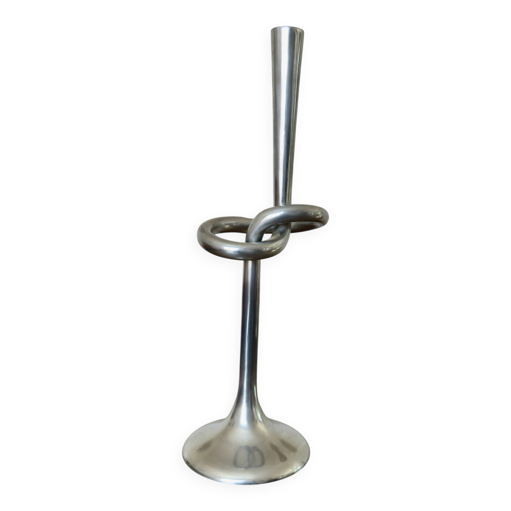 XXL candle holder by "Kare Design", cast aluminum, 1980s