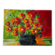 Bouquet de fleurs huile sur toile tableau