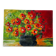 Bouquet de fleurs huile sur toile tableau