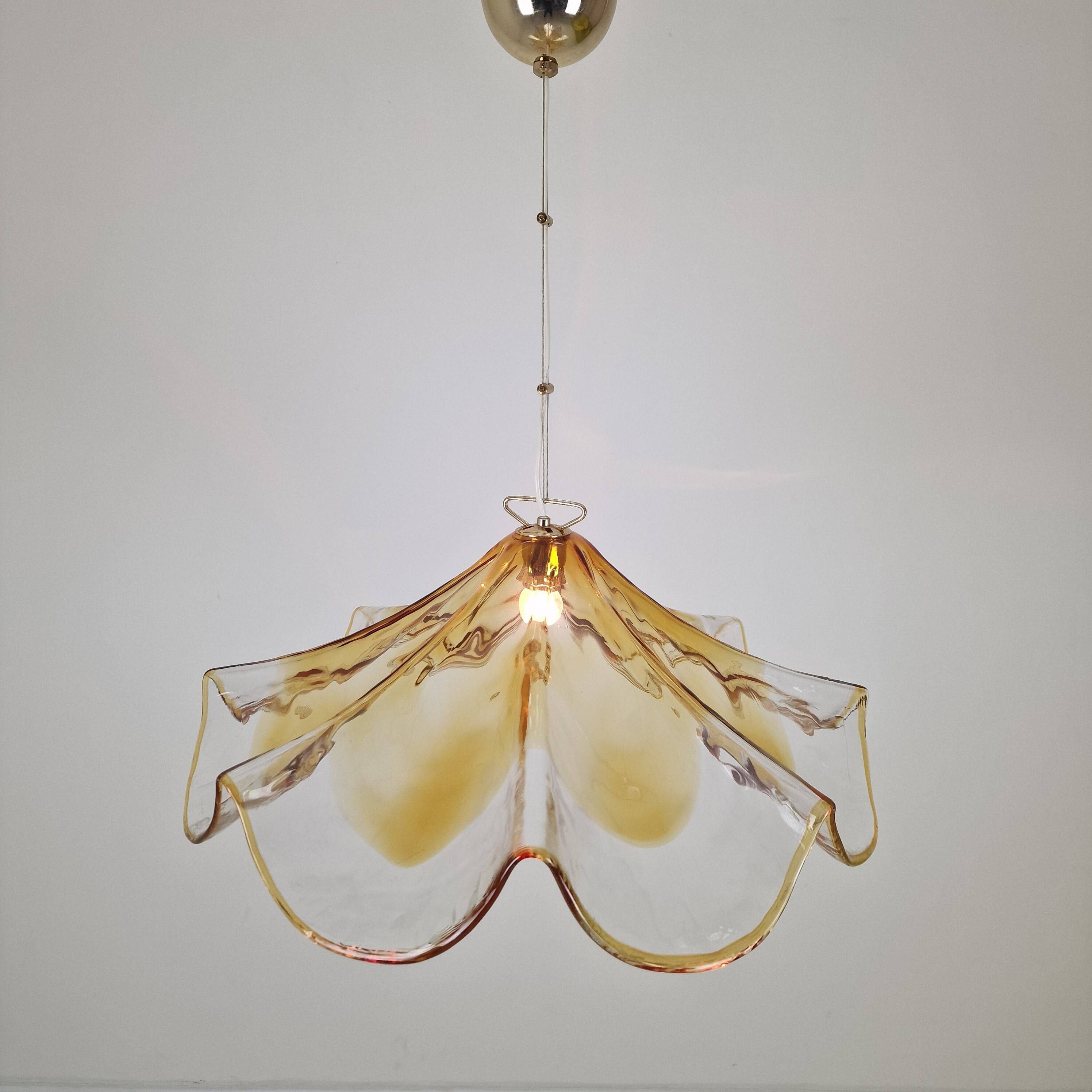 Suspension en verre de Murano La Murrina, Italie, années 1980 (2 disponibles)