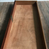 Dresser art deco top green veined marble