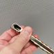 Old cigar cutter of stag horn and stainless steel. Solingen Germany 50-60s