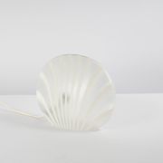Table lamp in glass with zebra pattern by Peill & Putzler, Germany, 1970s.