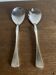 Set de couverts à salade midcentury Denmark Sorensen argent sterling 1959