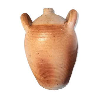 Jug or old jar in glazed terracotta