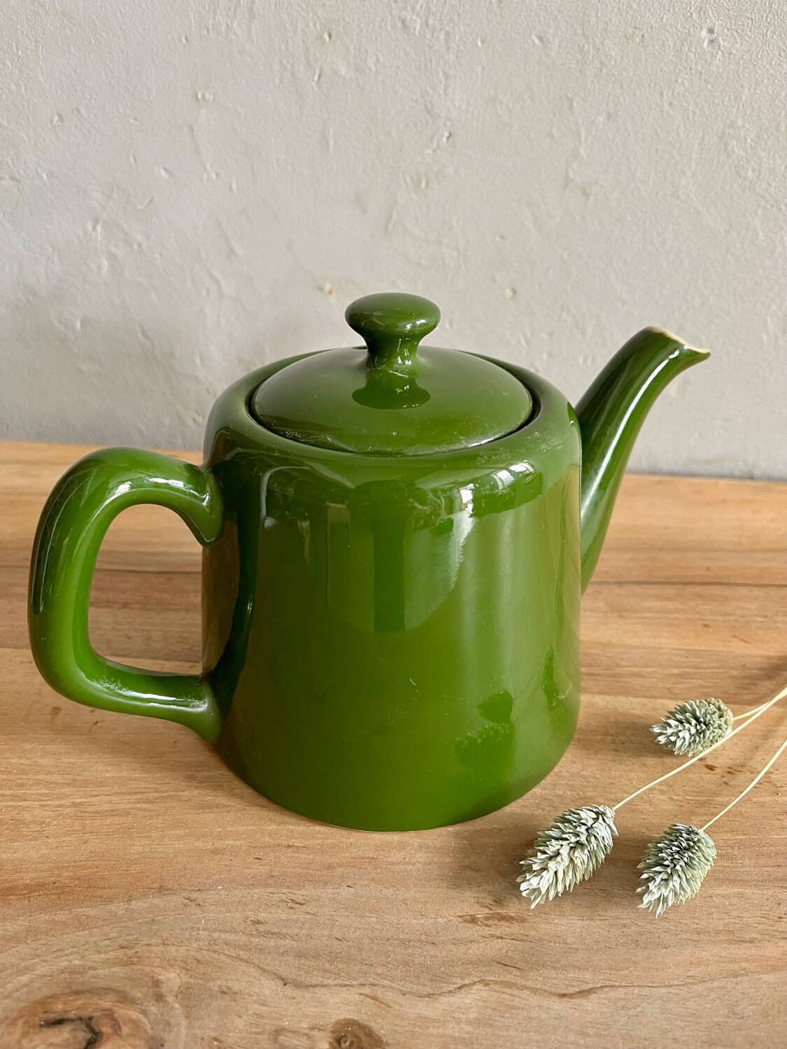 Théière verte