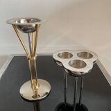 Pair of brass candlesticks from the 70s-80s