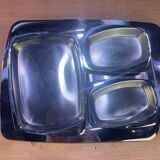 Plateau apéritif en inox