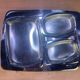 Stainless steel aperitif tray