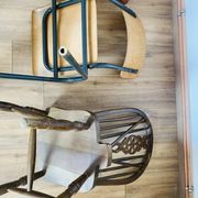 Set of 4 mismatched chairs