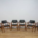 Mid century Teak Dining Chairs Model GM11 by Svend Åge Eriksen for Glostrup, 1950s, Set of 6