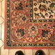Pink and beige vintage carpet (198 x 286 cm)