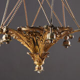 Lustre en bronze Eugène Soleau