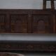 Danish baroque oak buffet from the early 18th century, carved details, 1700-1750.