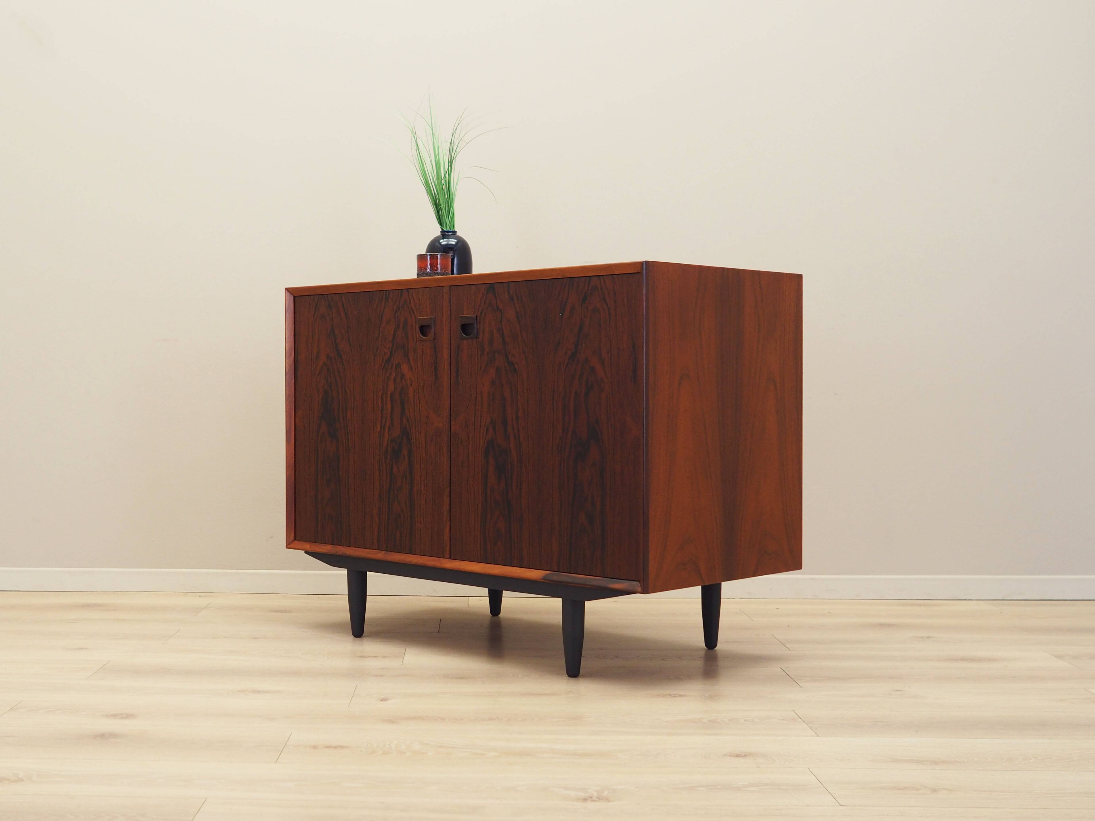 Rosewood cabinet, Danish design, 1970s, manufacturer: Brouer