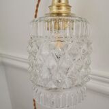 Glass hanging lamp
