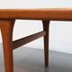 Deense vintage salontafel teak