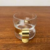 Vintage tea glasses Paula Series by Jorma Vennola for Iittala, 1970s, set of 2