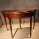 Eighteenth-century "half-moon" table