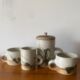 Tea service pottery workshop the dove
