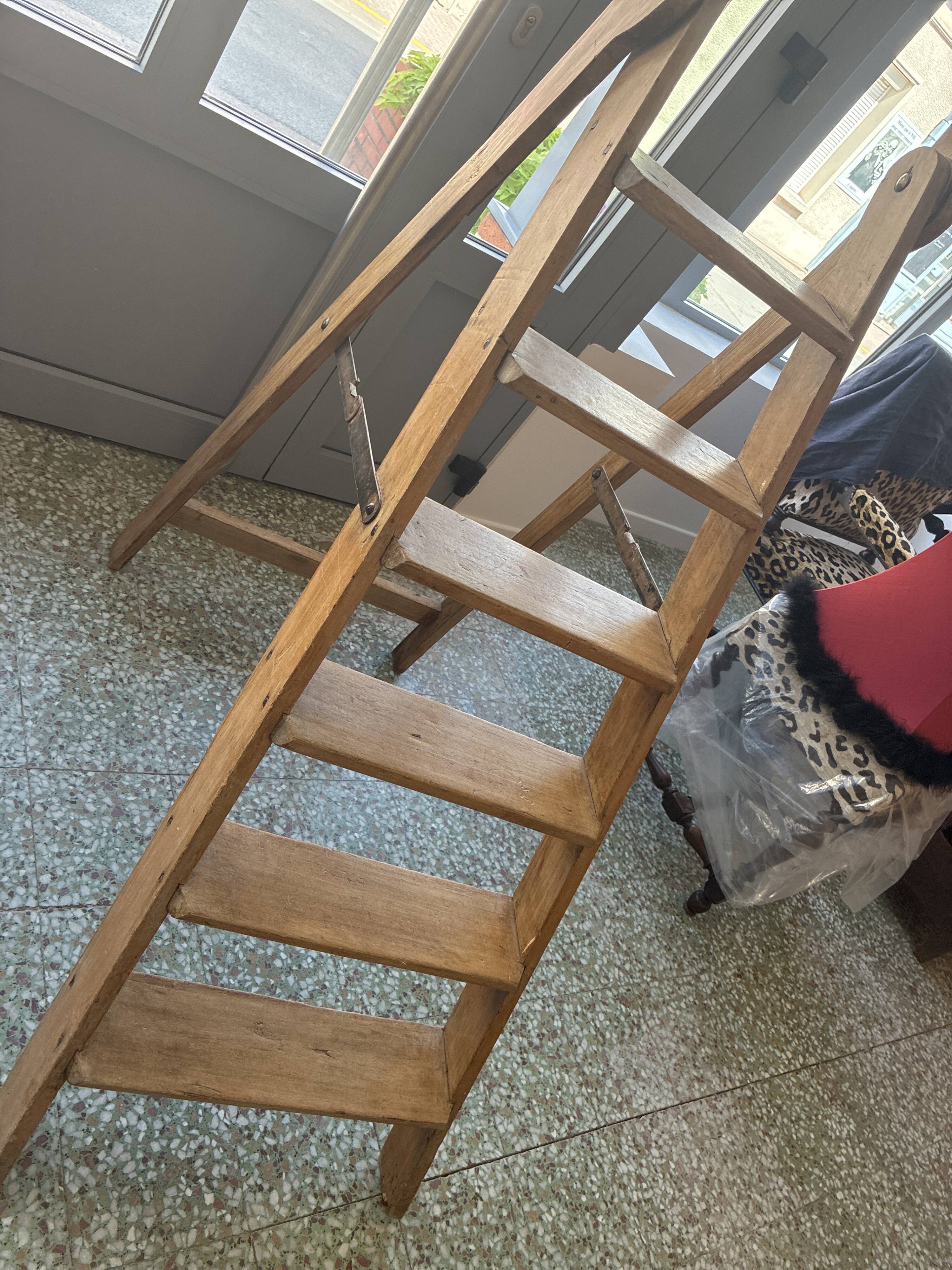 Wooden stool