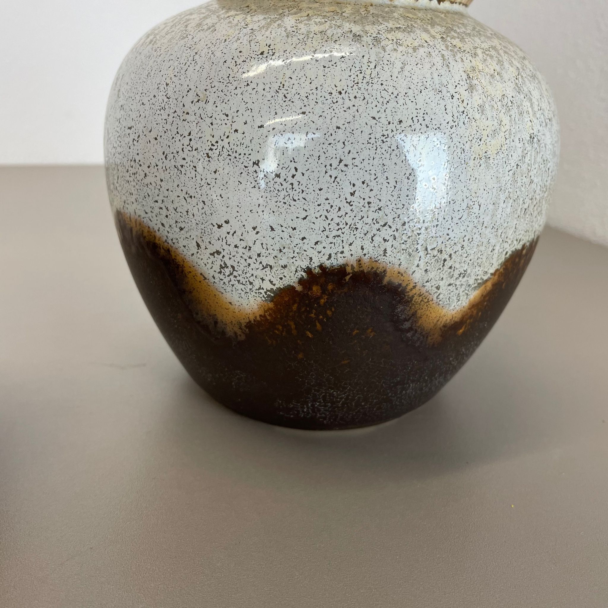 Set of 2 ceramic oottery "Lava" Vases by Dümler and Breiden, Germany, 1960s