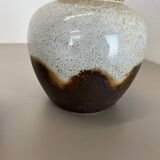 Set of 2 ceramic oottery "Lava" Vases by Dümler and Breiden, Germany, 1960s