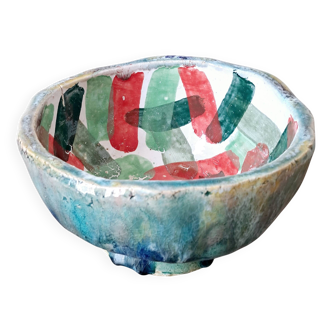Bella silva ceramic salad bowl for serax. unique piece