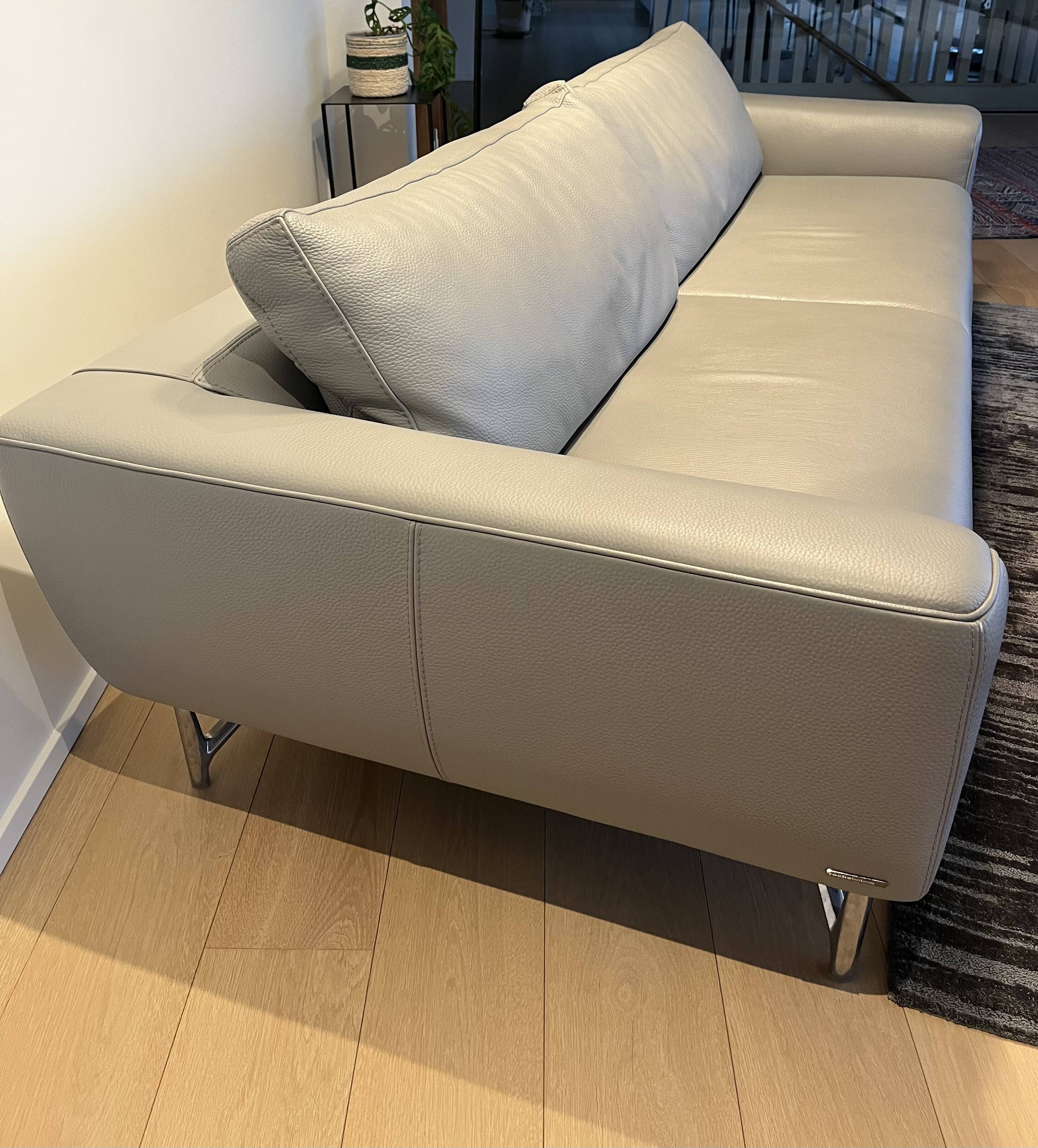 Roche Bobois leather sofa