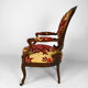 Salon Napoléon III in mahogany, 7 elements, circa 1860