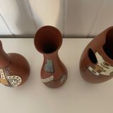 Ensemble vases et soliflores du Vietnam