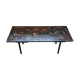 Table basse en lave émaillée 1960
