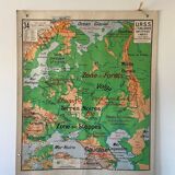 Carte scolaire années 60 Urss et Finlande