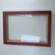 Silver wooden frame for 13.5 x 20 cm subject