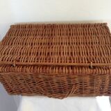 Vintage Wicker trunk