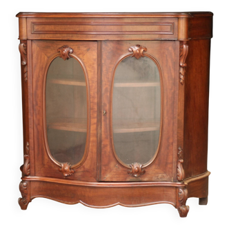 Elegant Napoleon 3 mahogany and veneer sideboard