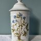Medicine jar "Pervinca" in Limoges porcelain France