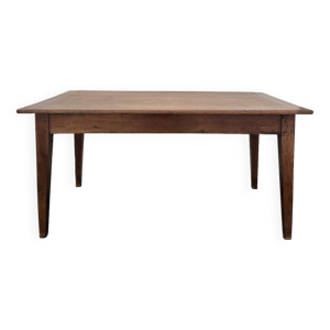 table de ferme rustique, - 1900